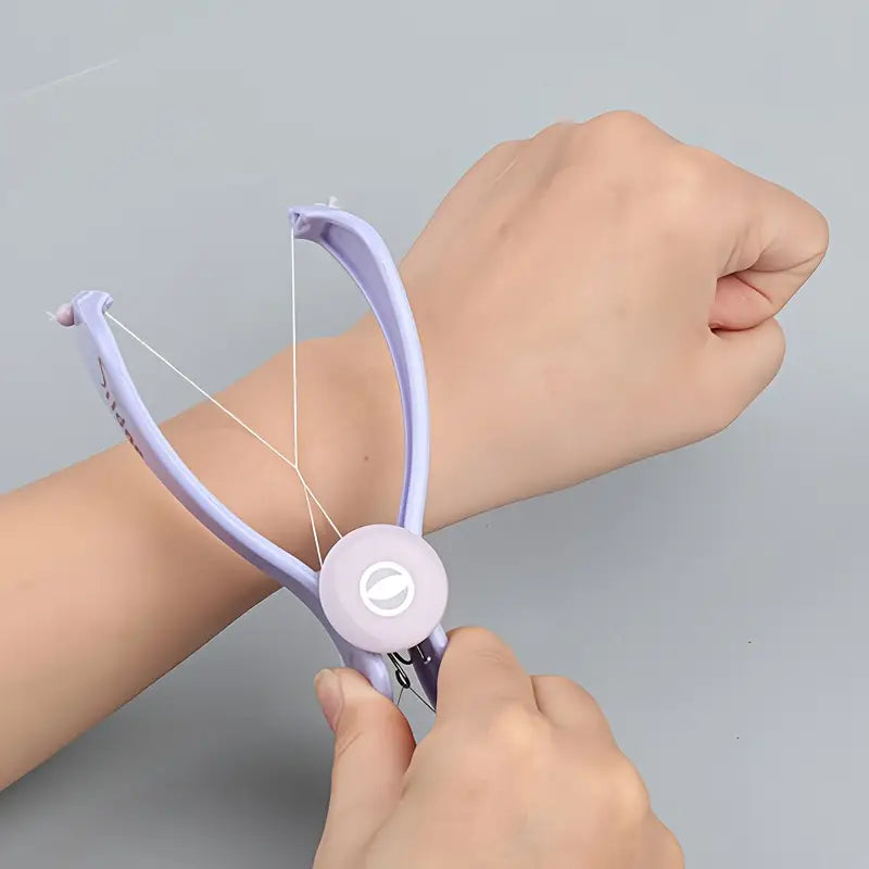 Compact Mini Facial Hair Remover | Spring Thread Epilator MUVAYA