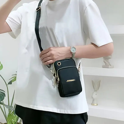 Unisex Lightweight Nylon Crossbody Phone Bag MUVAYA