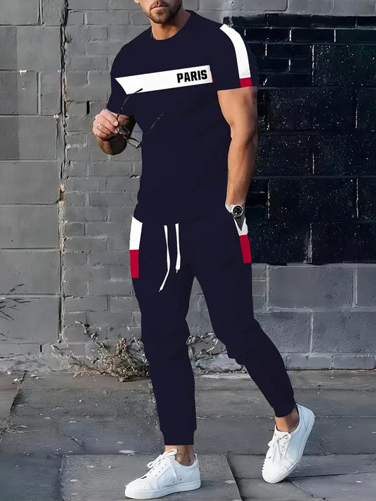 3D Printed Men’s Trendy Casual Fashion Cool and Sports Set MUVAYA