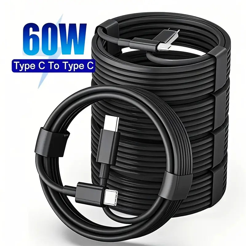 Fast Charging USB Type-C Cable USB-C to USB-C MUVAYA