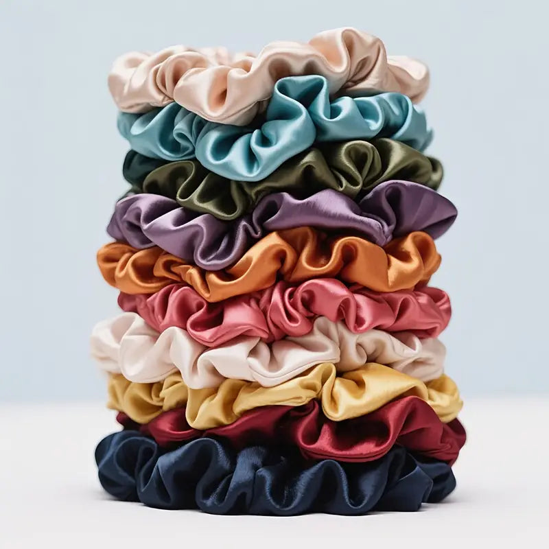 30pcs Korean Style Hair Scrunchie Set MUVAYA