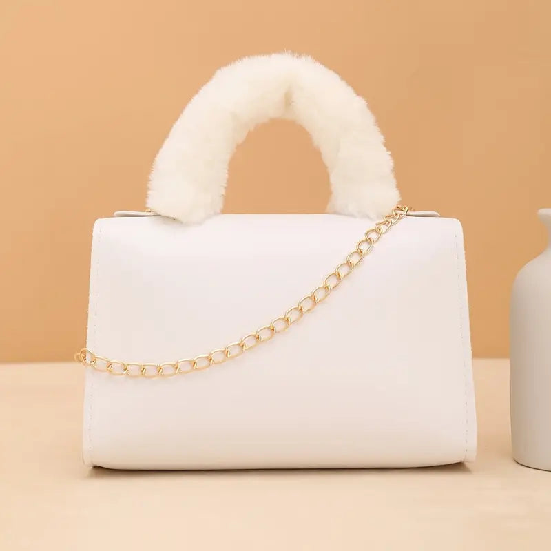 Elegant Diagonal Backpack with Soft Handle MUVAYA