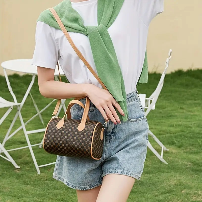 Vintage Polka Dot Mini Crossbody Bag for Women MUVAYA