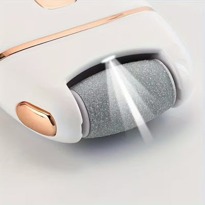 MIGUAN USB Rechargeable Electric Foot Grinder with LED Light MUVAYA