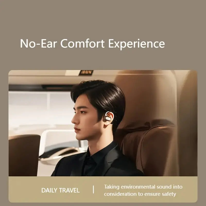 Wireless On-Ear TWS Earbuds with 9D Stereo Sound and HD Calling for Android and iPhone MUVAYA