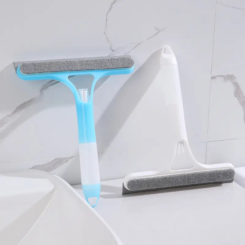 3-in-1 Mirror Scraper with Removable Microfiber Cloth MUVAYA