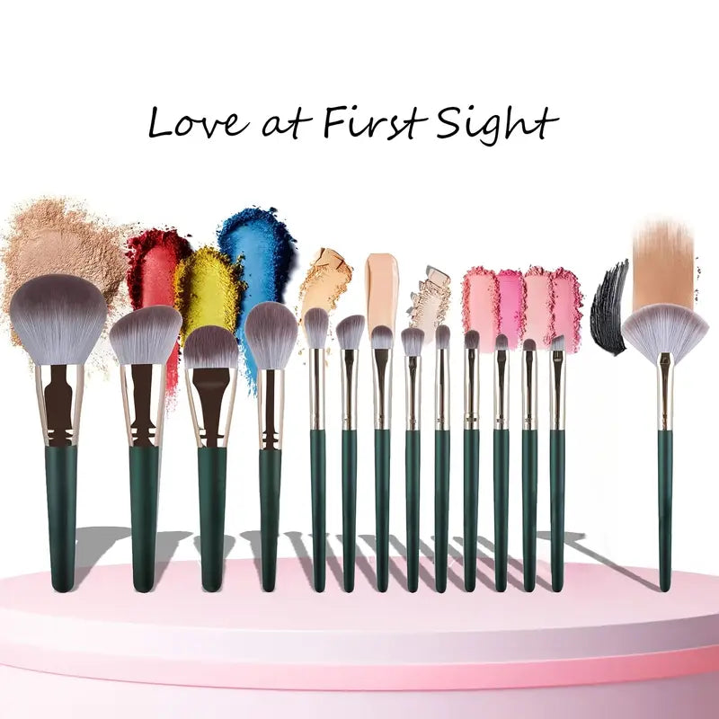14pcs Premium Makeup Brush Set MUVAYA