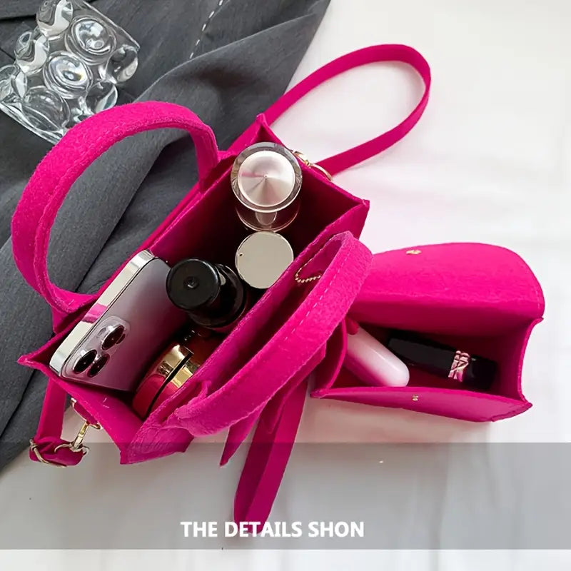 3pcs Embossed Women's Handbag Set MUVAYA