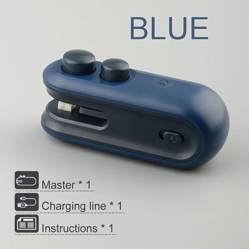 Mini Snack Bag Sealer with USB Rechargeable Battery MUVAYA