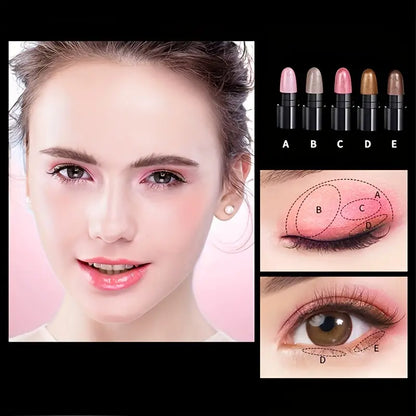 12-Color Eyeshadow and Highlighter Set MUVAYA