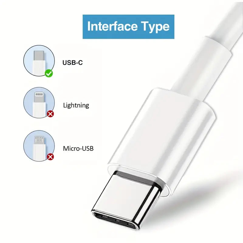 Fast Charging USB Type-C Cable USB-C to USB-C MUVAYA