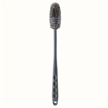 Versatile Long-Handled Silicone Brush for Cups and Bottles MUVAYA