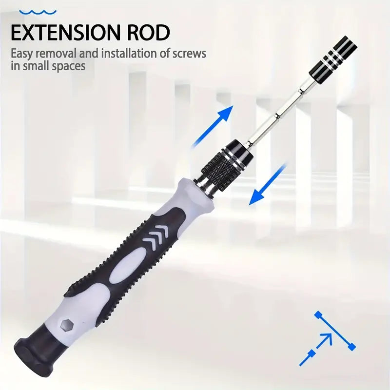 115-in-1 Precision Screwdriver Set, Magnetic Repair Tool Kit MUVAYA