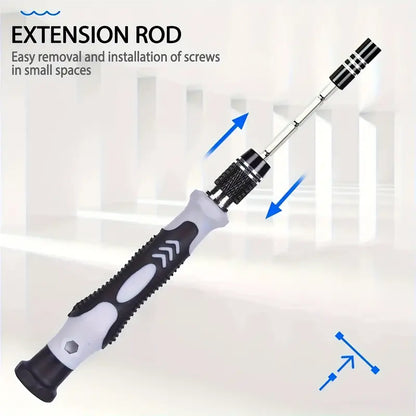 115-in-1 Precision Screwdriver Set, Magnetic Repair Tool Kit MUVAYA