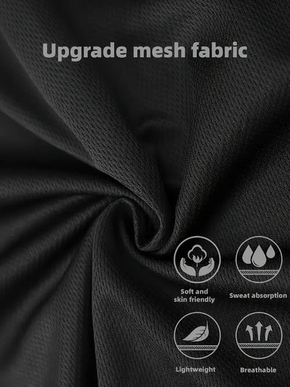 Paris Gradient Letter Print Men's Two-Piece Set MUVAYA