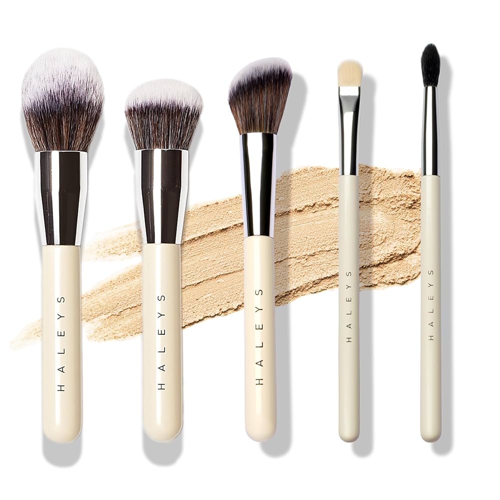 Hailey Beauty Brush Kit 5 PCS MUVAYA