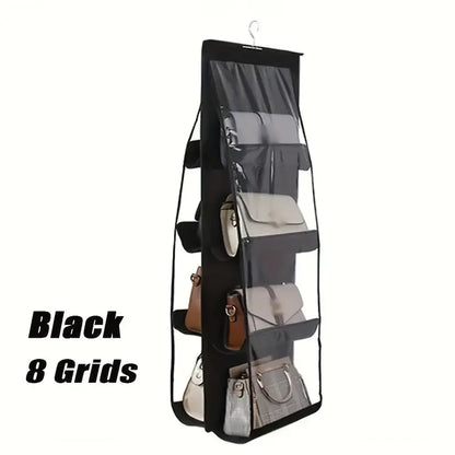 8-Pocket Hanging Handbag Organizer MUVAYA