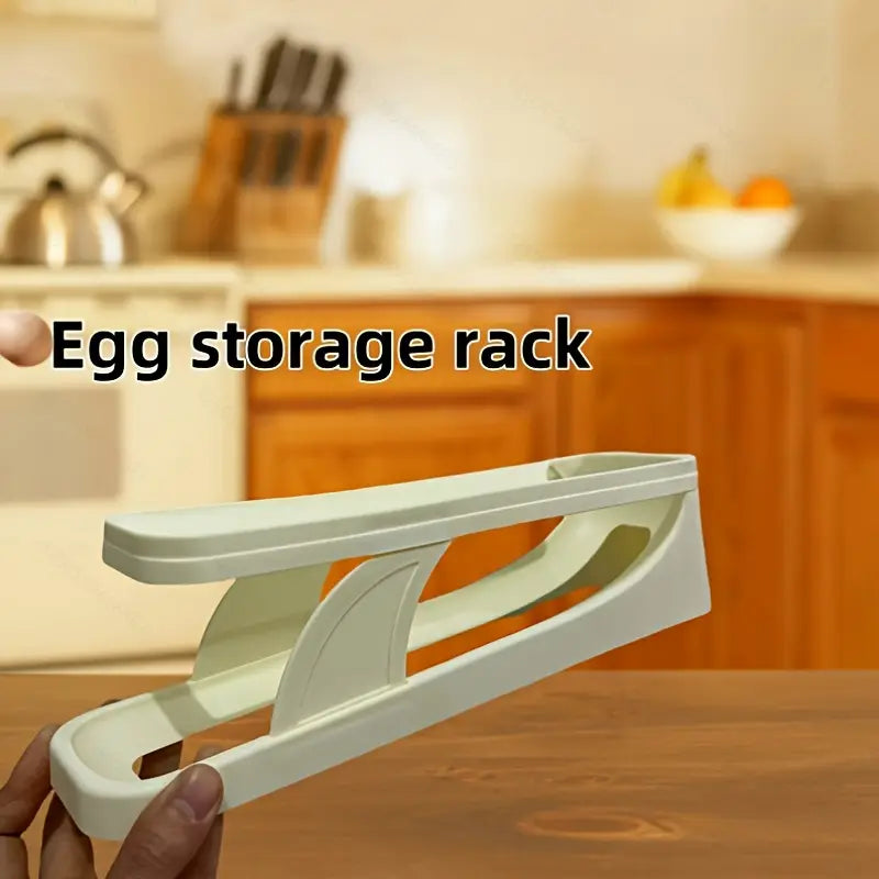 Rolling Egg Holder for Fridge Side Door MUVAYA