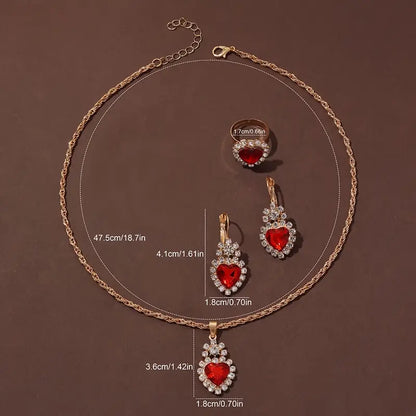 5pcs Luxury Women's Quartz Watch Set MUVAYA