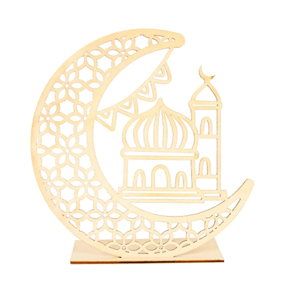 Eid Celebration Wooden Decor - Flag Palace MUVAYA