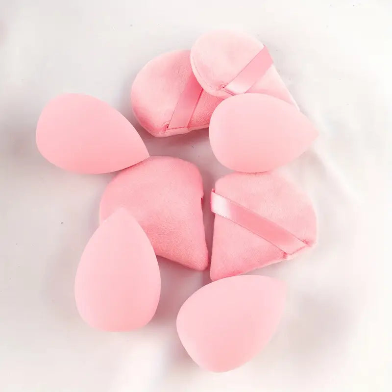 21Pcs Pink Makeup Kit – Soft Brushes, Makeup Blenders & Large Travel Bag MUVAYA