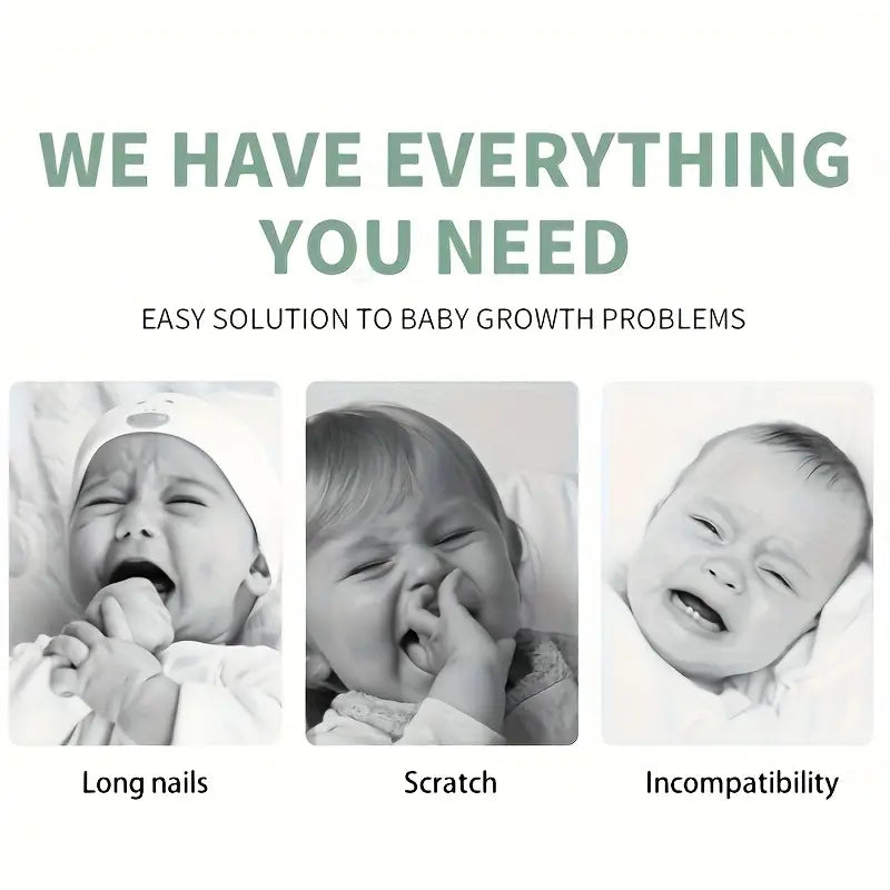 6pcs Newborn Nail & Hair Daily Care Set MUVAYA