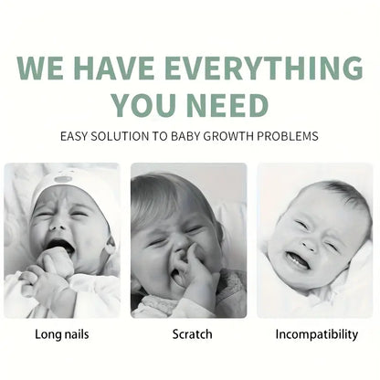 6pcs Newborn Nail & Hair Daily Care Set MUVAYA