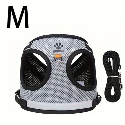 Escape-Proof Pet Harness and Leash Set MUVAYA