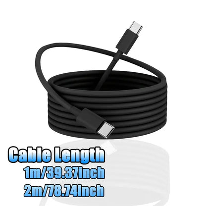 Fast Charging USB Type-C Cable USB-C to USB-C MUVAYA