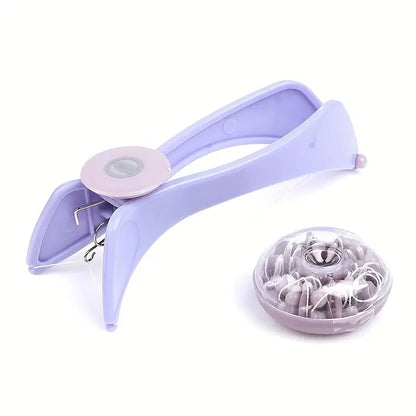 Compact Mini Facial Hair Remover | Spring Thread Epilator MUVAYA