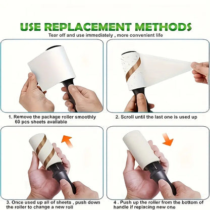 Lint Roller for Pet Hair Removal MUVAYA