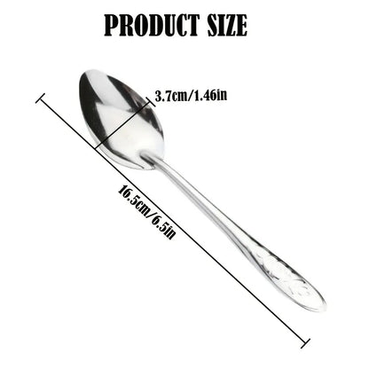 Stainless Steel Rose Spoons Set MUVAYA