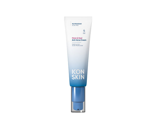 ICON SKIN - Moist & Heal Anti-Acne Cream - 50 ml