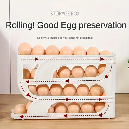A Three-Tier Egg Holder for The Refrigerator MUVAYA
