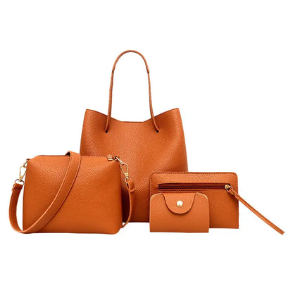 4pcs Elegant Handbag Set MUVAYA