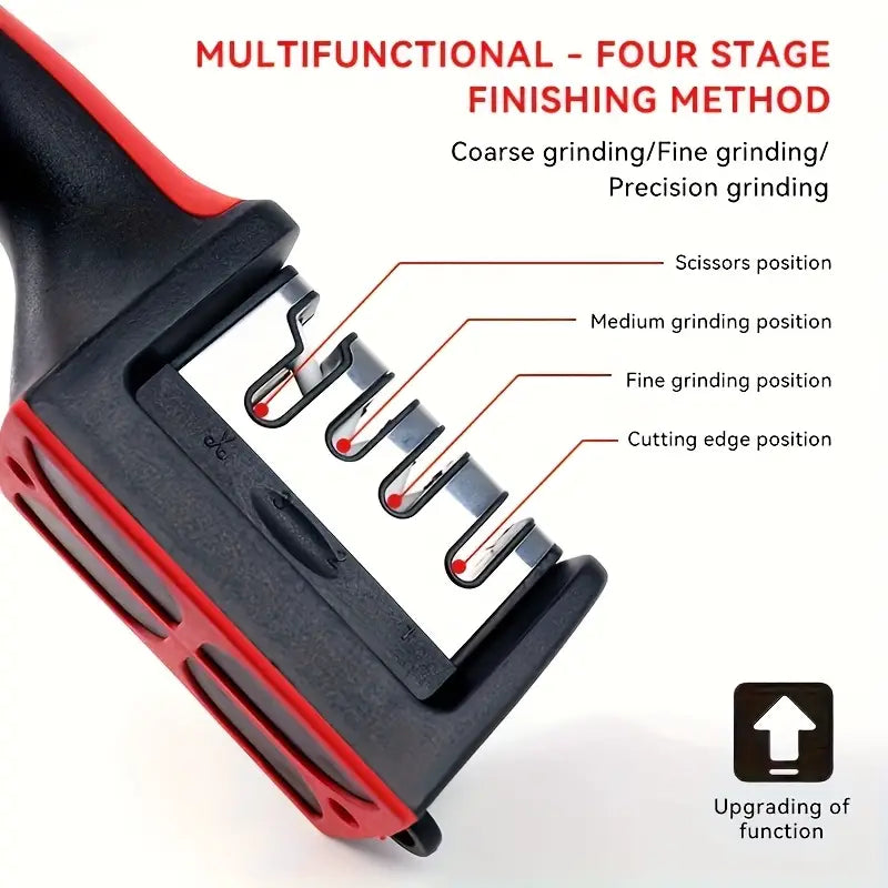 4-Stage Multifunctional Knife Sharpener MUVAYA