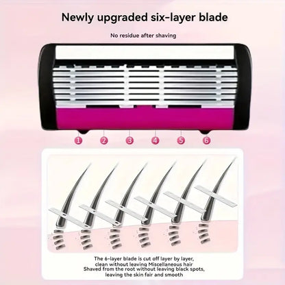 Manual Razor Set Of 6 Blades MUVAYA