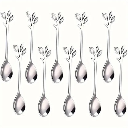 10pcs Stainless Steel Spoons MUVAYA
