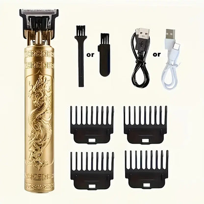 Wireless Electric Hair Clipper with 4-in-1 Cordless Trimmer MUVAYA