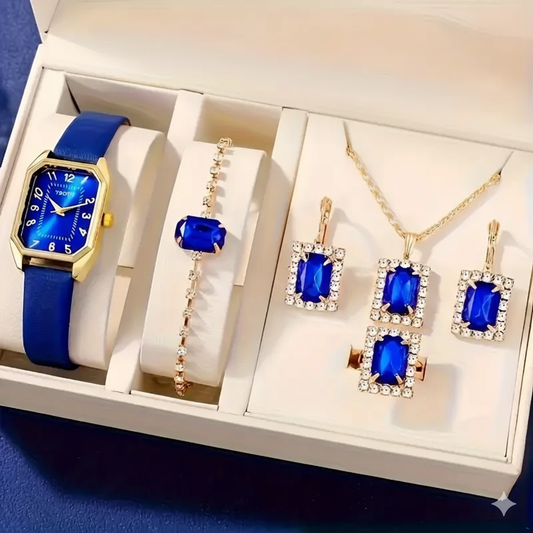 6pcs Women’s Elegant Quartz Watch Set MUVAYA