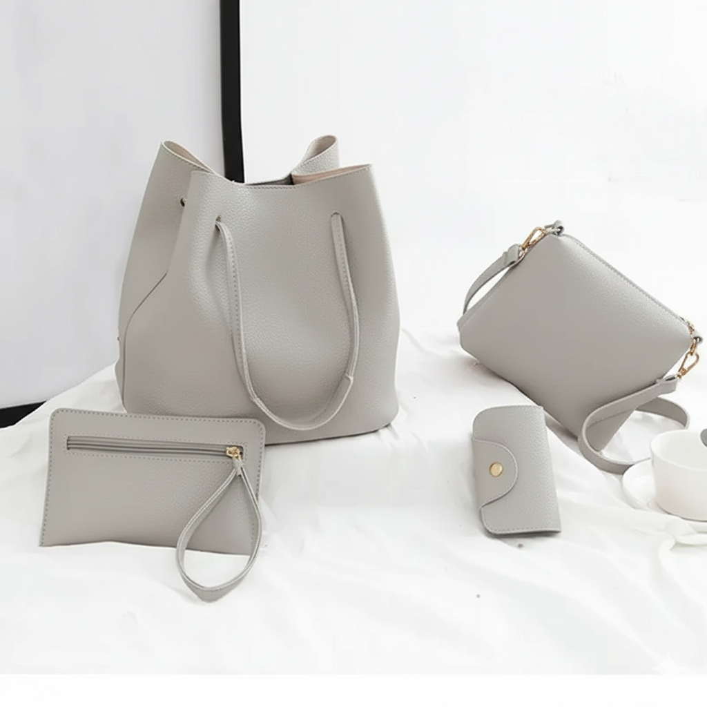 4pcs Elegant Handbag Set MUVAYA