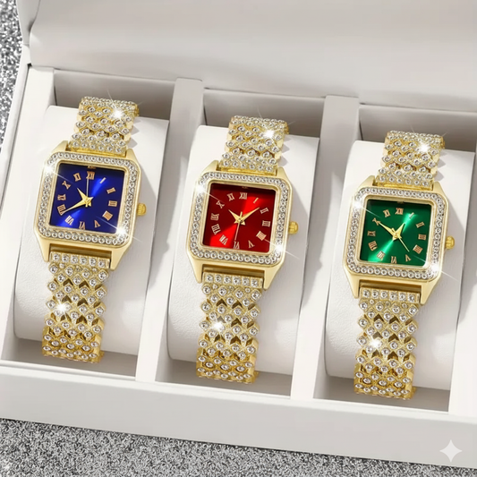 Women's Vintage Rhinestone Quartz Watch MUVAYA