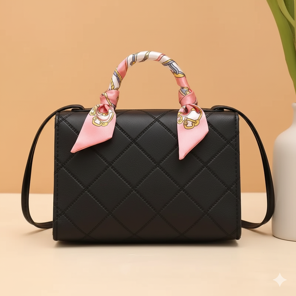 Stylish Quilted Handbag MUVAYA