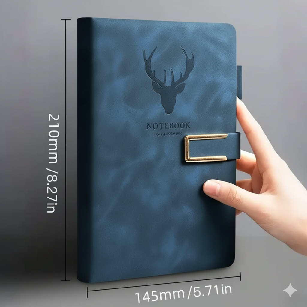 A5 Notebook Set with Pen and Refills MUVAYA