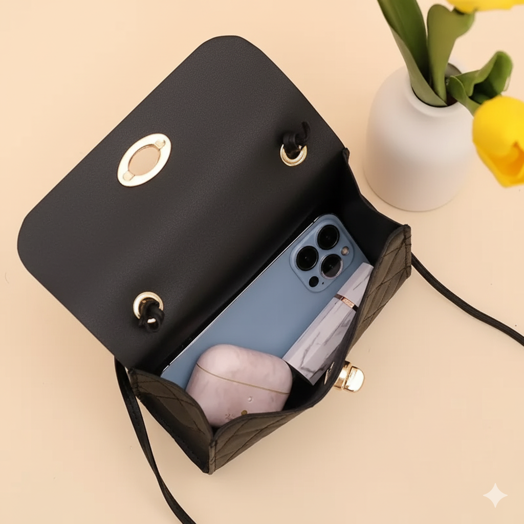 Stylish Quilted Handbag MUVAYA