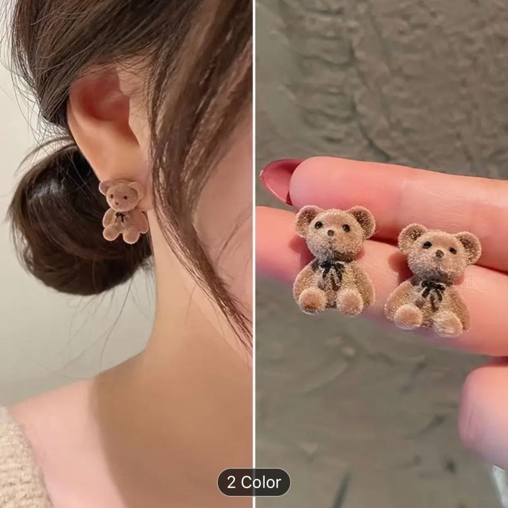 Teddy Bear Earrings MUVAYA