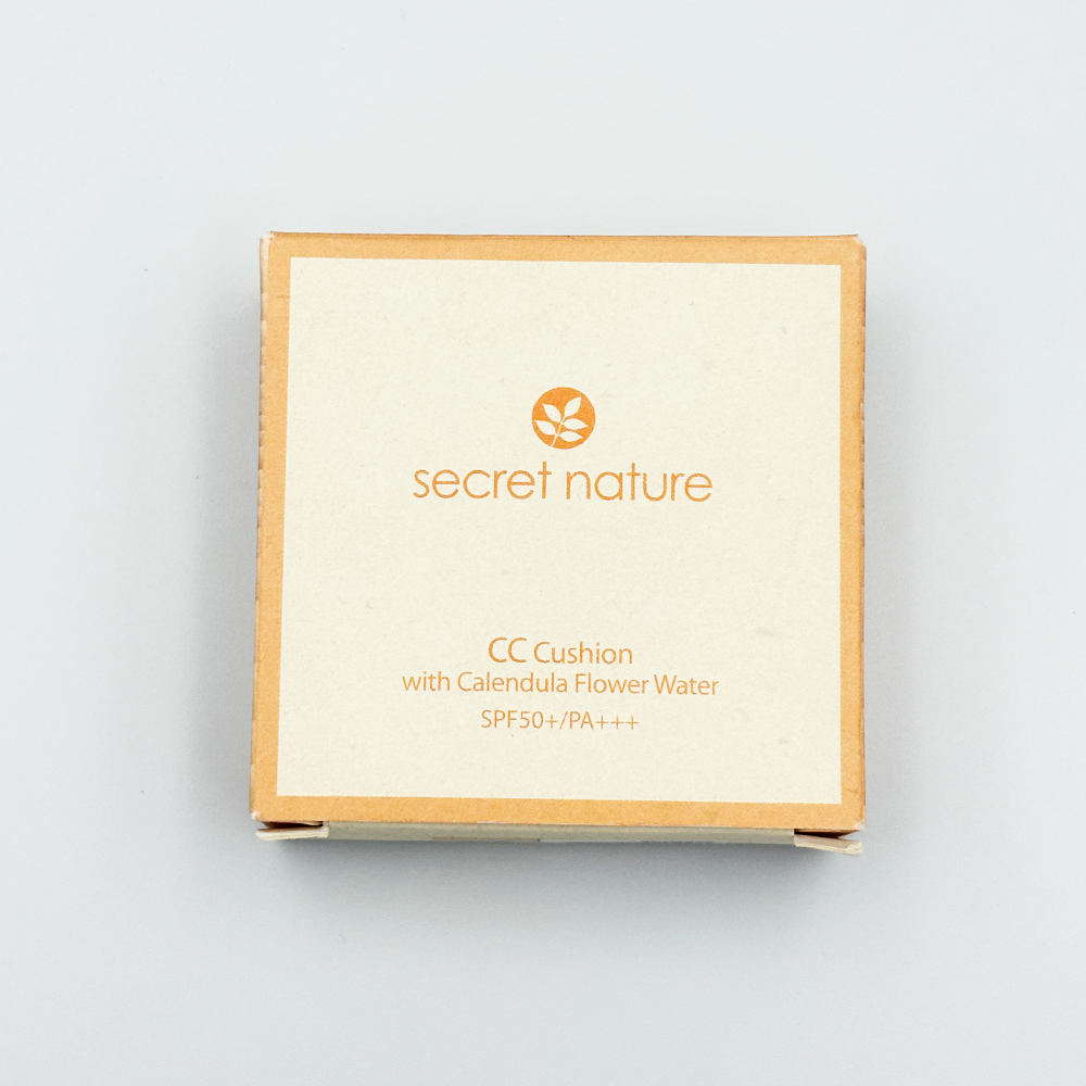 Secret Nature CC Cushion with Calendula Flower Water SPF 50+ PA+++ 13g Secret Nature