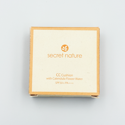 Secret Nature CC Cushion with Calendula Flower Water SPF 50+ PA+++ 13g Secret Nature
