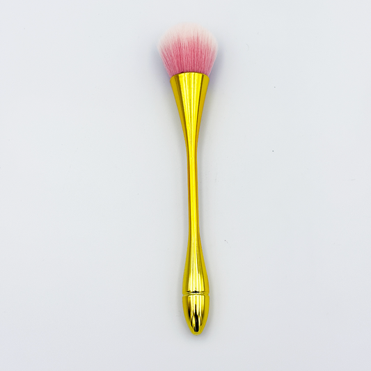 Rose Gold Powder & Highlighter Brush MUVAYA