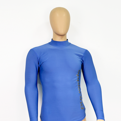 Men´s High Neck LongSleevw Back Mesh Applerind